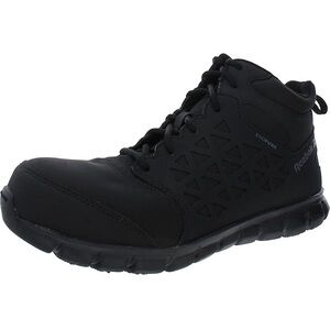 Reebok Work Women’s Sublite Cushioned Black Composite Toe Lace Up Shoes-‎ 7.5